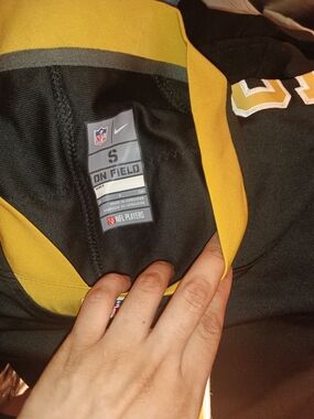 Nike NFL On Field Black & Gold Jersey (Size S)